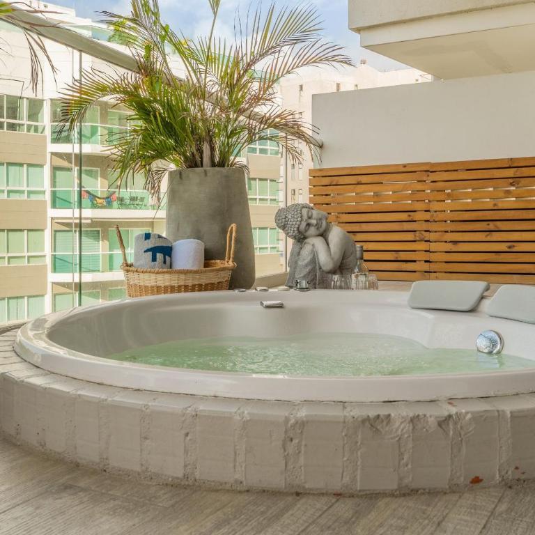 DQ1102 Precioso Apto Jacuzzi-priv 10min-Centro - Apartamento de 2 dormitorios con balcón - 45