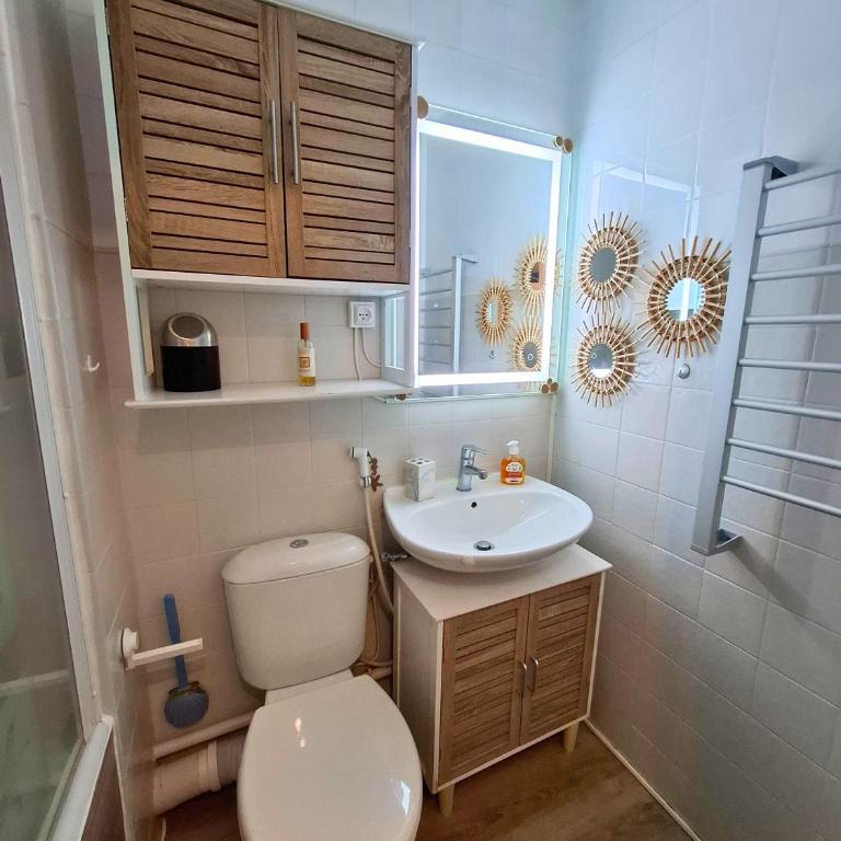 La frégate Port Camargue - proche plage, parking, WIFI, vélos - Appartement 1 Chambre - Vue sur Jardin - 19