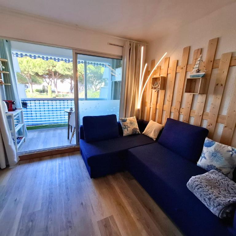 La frégate Port Camargue - proche plage, parking, WIFI, vélos - Appartement 1 Chambre - Vue sur Jardin - 16