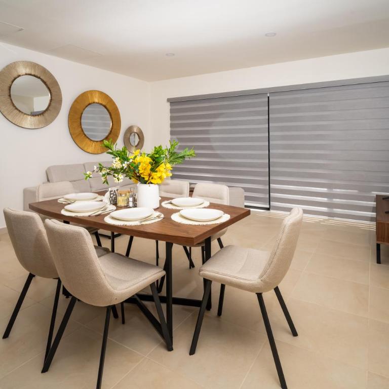 H living modernos con gym & albercas - Apartment with Balcony - 13