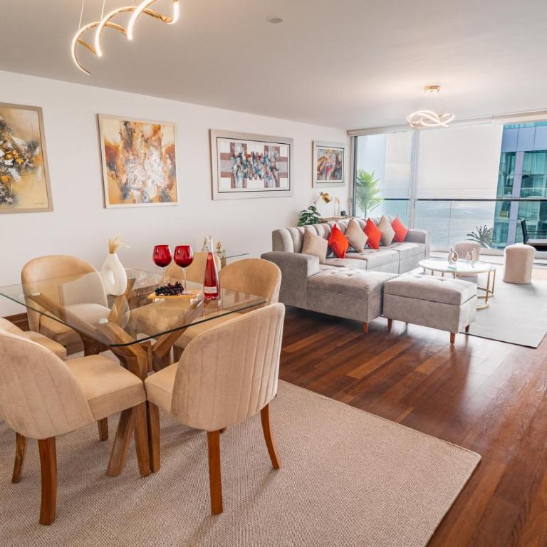 Oceanfront Apartment - Across from Larcomar Miraflores - Three-Bedroom Apartment with Sea View - 16