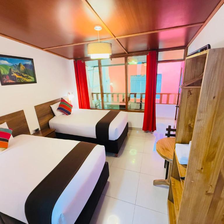 Inti Pacha Palace Machupicchu - Habitación Doble con balcón - 2 camas - 2