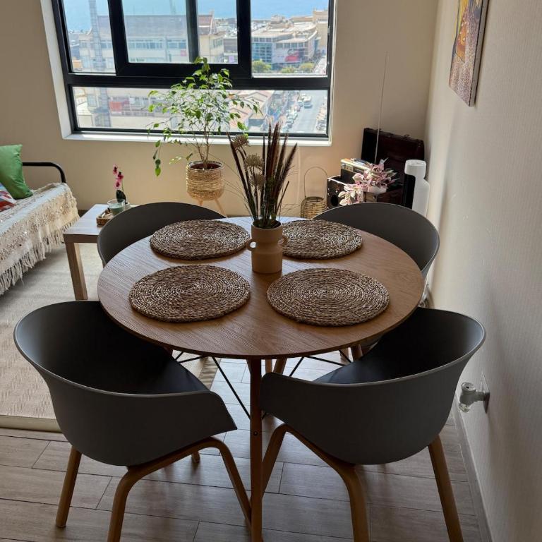 Acogedor Departamento en pleno centro de Antofagasta, hasta 4 personas, 1D 1B 1 sofá cama - One-Bedroom Apartment with Balcony and City View - 7