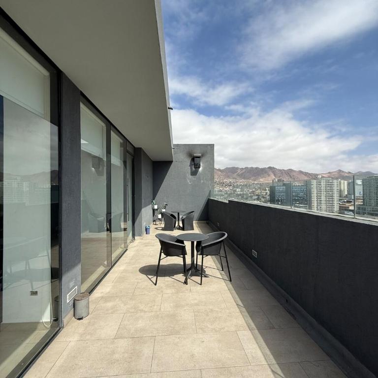 Acogedor Departamento en pleno centro de Antofagasta, hasta 4 personas, 1D 1B 1 sofá cama - One-Bedroom Apartment with Balcony and City View - 47