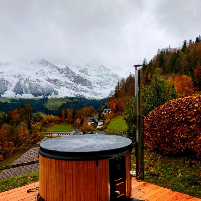 Cosy Chalet 87 in Engelberg with spectacular mountain and lake Views - Chalet mit 3 Schlafzimmern - 66