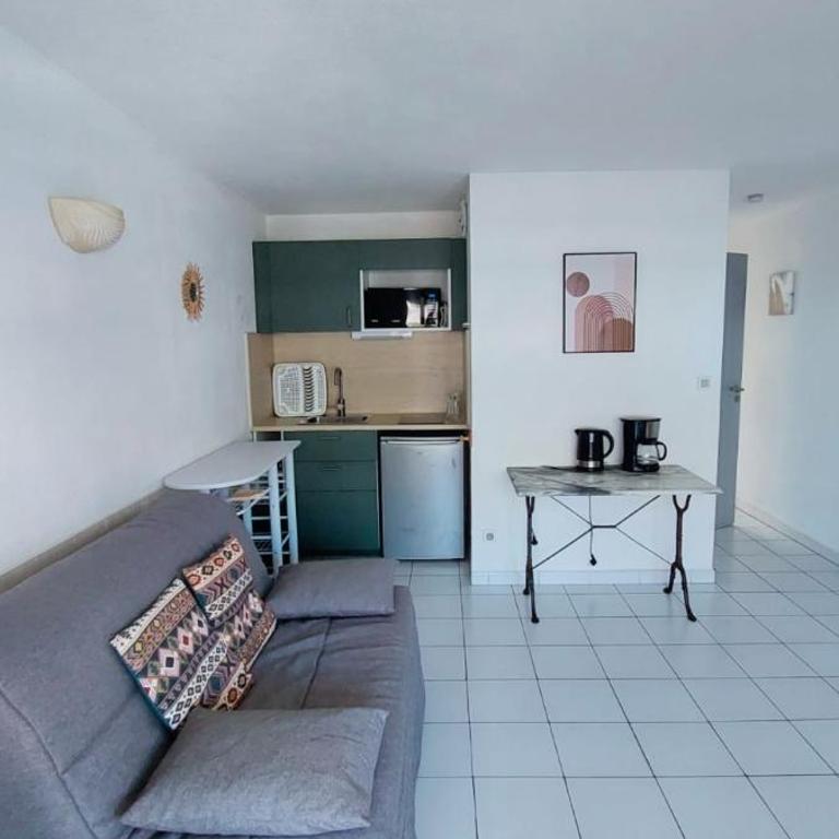 Zenitude Corniche charmant studio cabine vue mer - Appartement 1 Chambre - 2