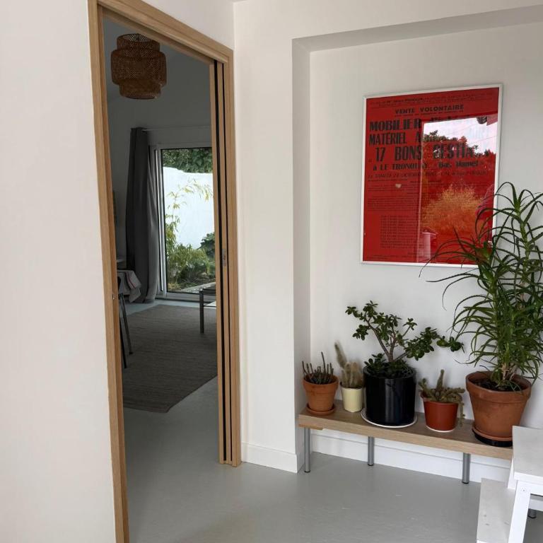 Grand studio mitoyen, calme et indépendant - Forêt et plages à Anglet - Apartment mit 1 Schlafzimmer - 10