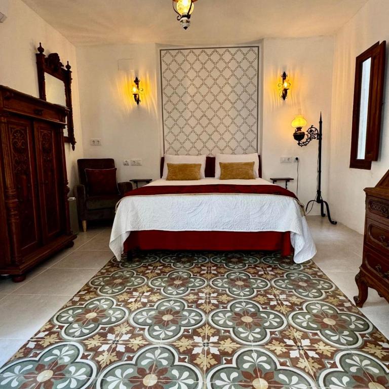 Oliva Courtyard Guesthouse - Habitación Doble Deluxe con bañera - 1