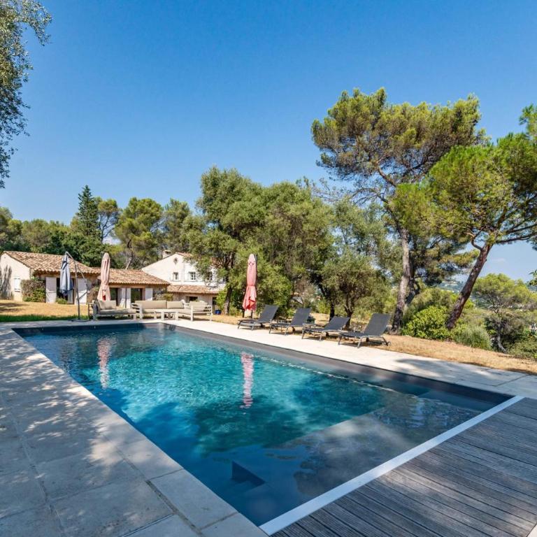 Villa La Campanette, clim, piscine, jardin, parking, wifi - Villa - 45