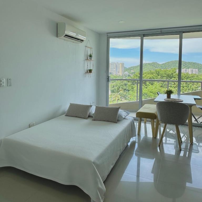 Oasis Samario - Bello Horizonte- Insonorizado - cerca al Mar y al Aeropuerto - Deluxe One-Bedroom Apartment - 11