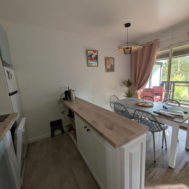 Zen et Mer à Deauville, Piscine, Parking, Wifi - Apartment mit 2 Schlafzimmern und Terrasse - 10