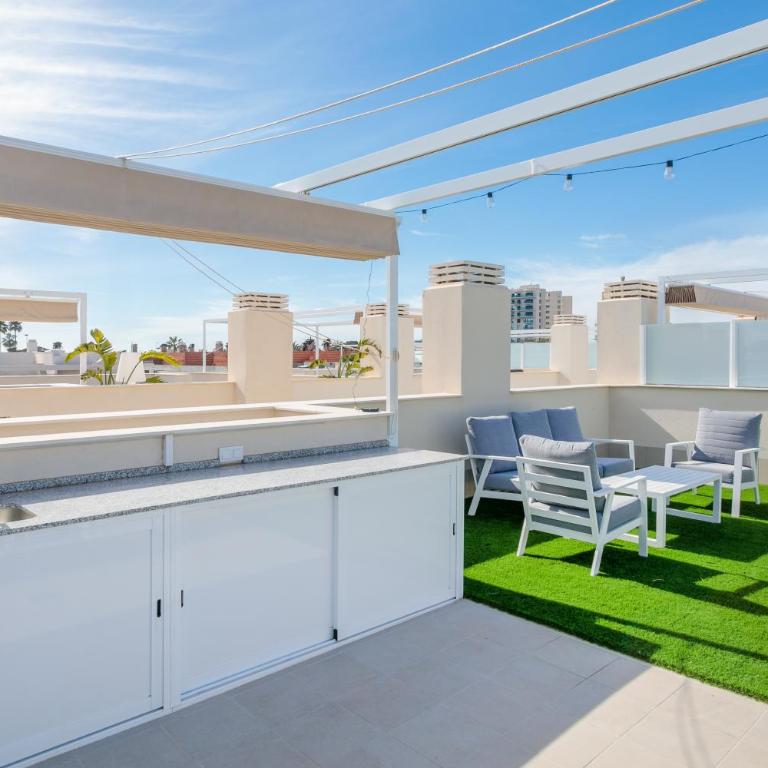 Private jacuzzi, heated pool, summer kitchen, AC - Apartamento de 2 dormitorios - 19