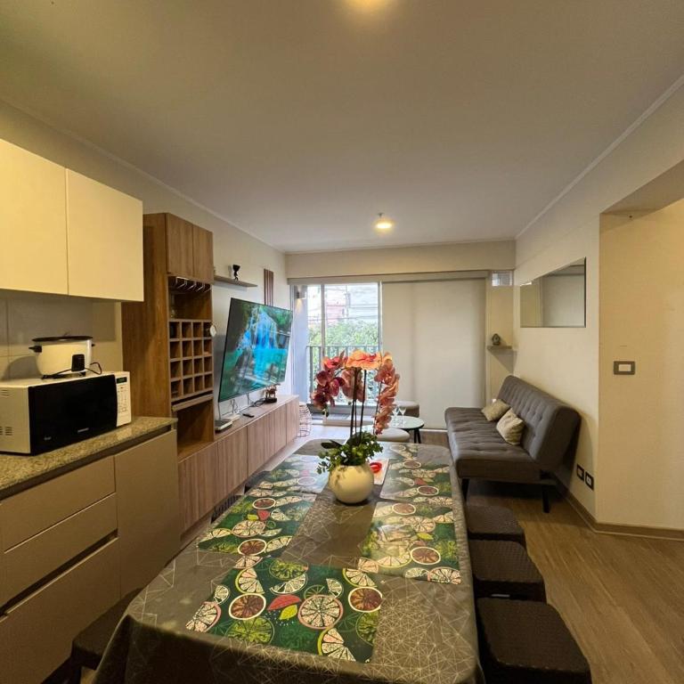 Dpto con 13 camas y vista al mar de 3 habitaciones - Suite Familiar - 8