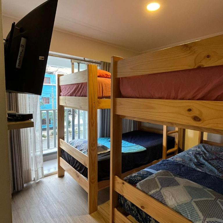 Dpto con 13 camas y vista al mar de 3 habitaciones - Suite Familiar - 22