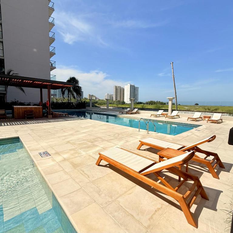 Salinas207 Beachfront Getaway Santa Marta - Apartamento de 1 dormitorio - 63