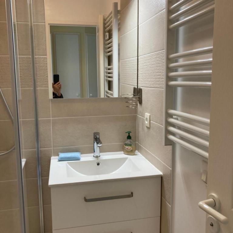 Les Sables-d'Olonne - Vue Mer, Terrasse, Wifi Fibre & Piscine, à 2 pas de l'Océan - E101 - Appartement 1 Chambre - 12