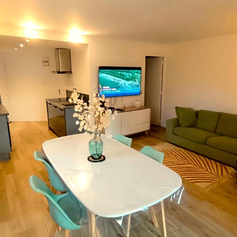 Appartement 4 personnes avec piscine, tennis, proche de la mer - Apartment mit 1 Schlafzimmer – Nichtraucher - 14
