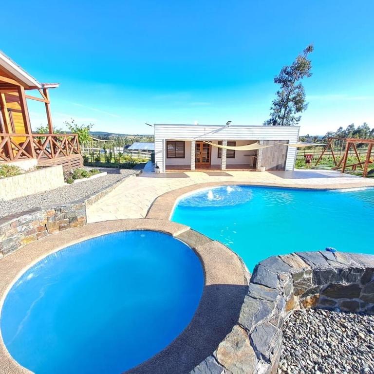 Quillon Cabaña Privada Vista al Valle - Four-Bedroom Vacation Home - 10