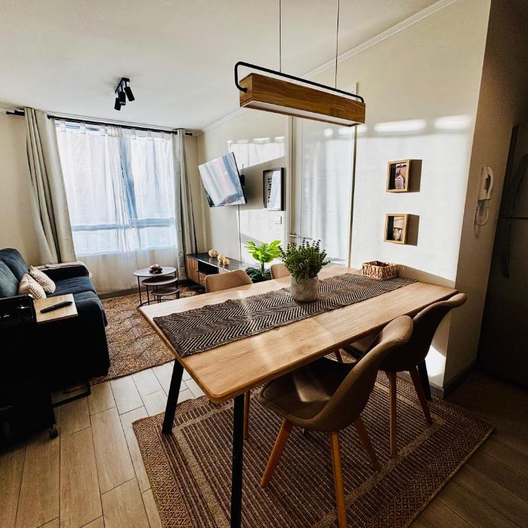 Cómodo departamento para 4 personas en la cisterna - One-Bedroom Apartment - 7