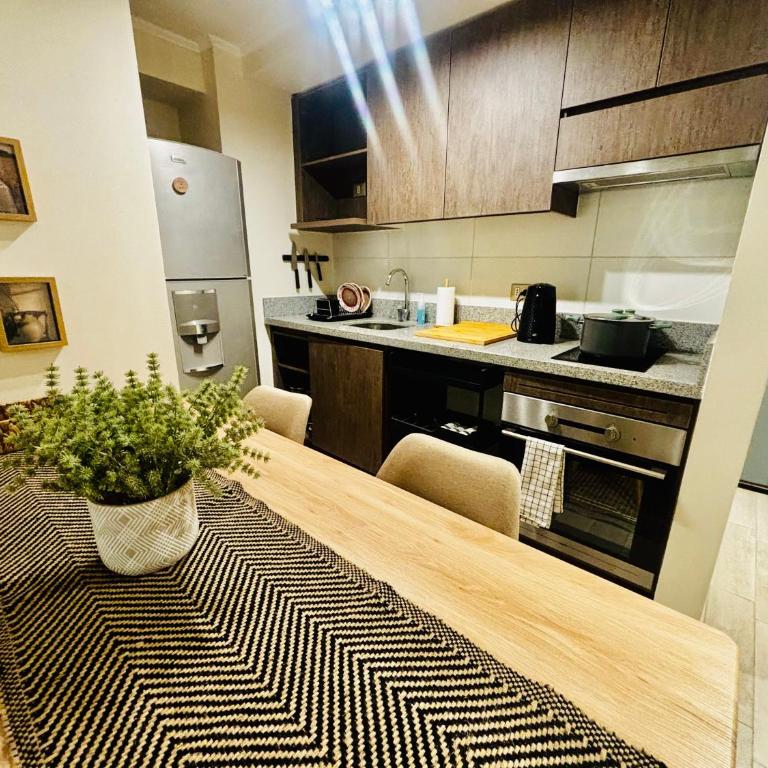 Cómodo departamento para 4 personas en la cisterna - One-Bedroom Apartment - 16