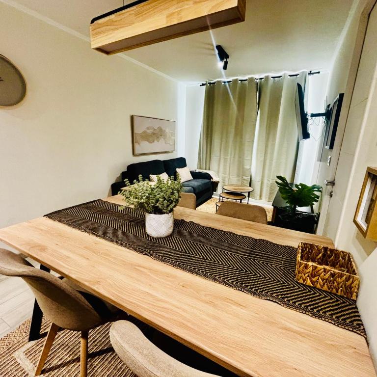 Cómodo departamento para 4 personas en la cisterna - One-Bedroom Apartment - 15