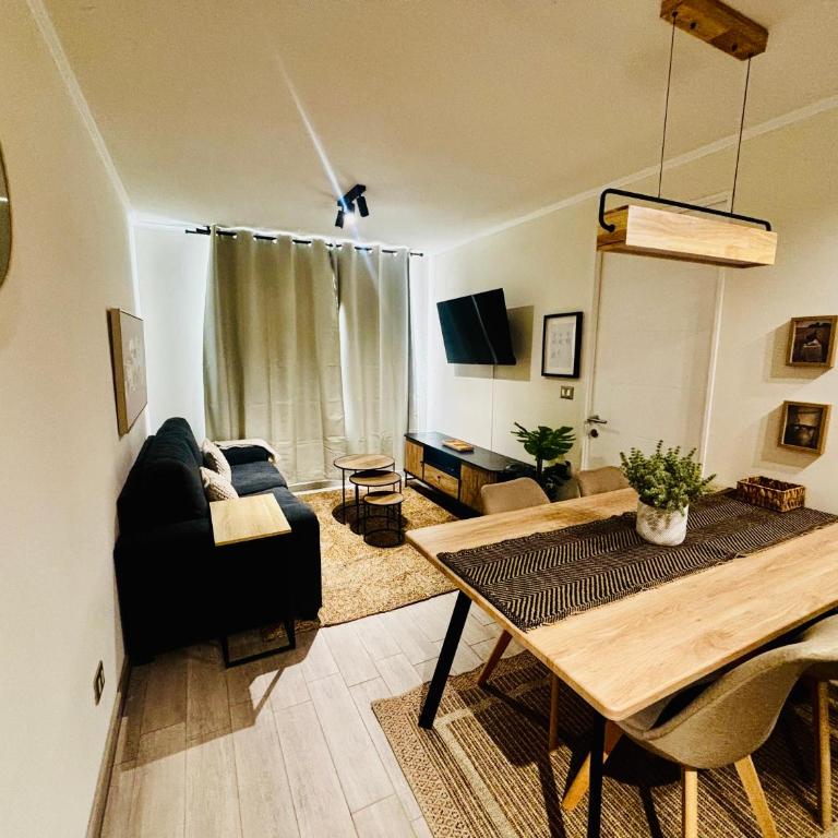 Cómodo departamento para 4 personas en la cisterna - One-Bedroom Apartment - 5