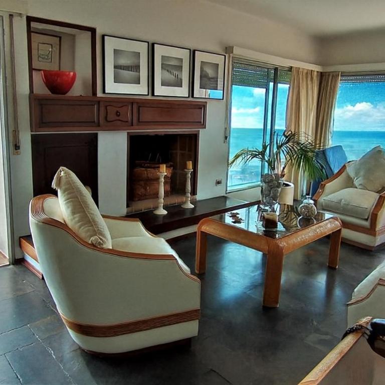 Penthouse Céntrico con Vista al Mar, Parrilla Privada y Terraza Espaciosa - Apartamento con terraza - 4