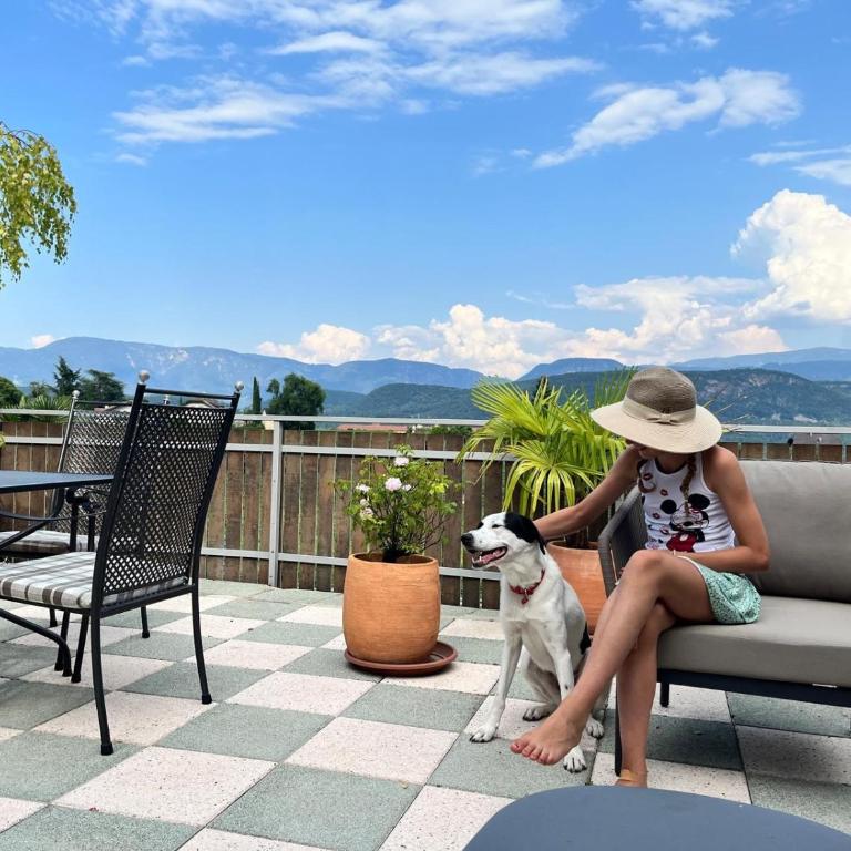 Residence La Terrazza, Apartments in Kaltern, Panorama-Terrasse, nahe historischem Zentrum - Appartamento con Vista Montagna (4 Adulti) - 4