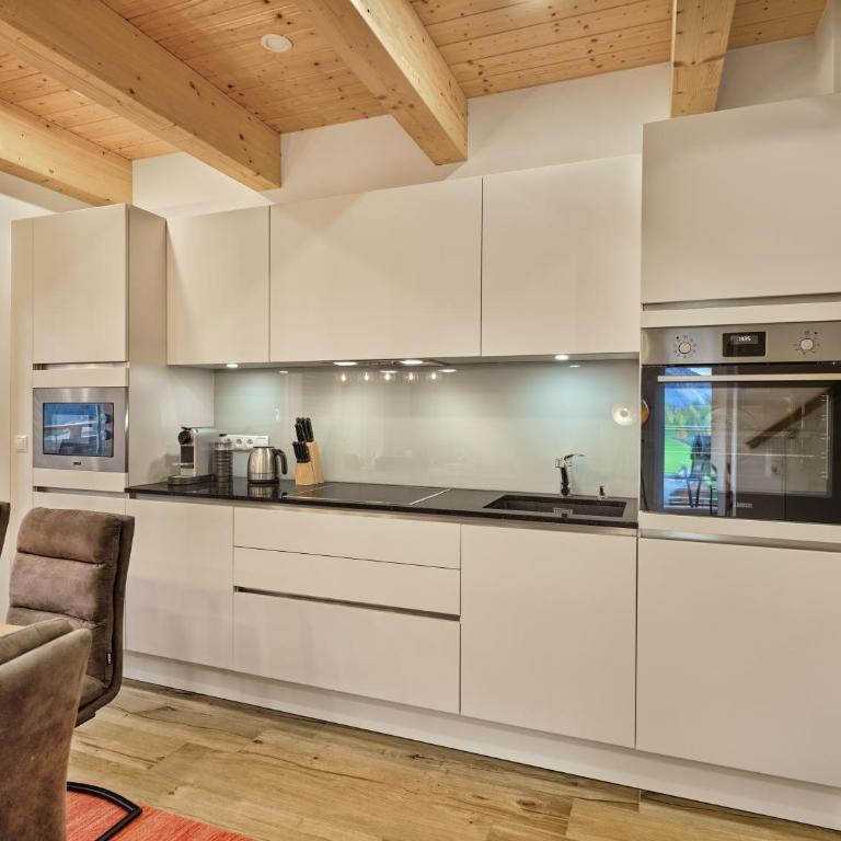 Penthouse Cassiopeia by AA Holiday Homes SKI IN SKI OUT - Apartment mit 3 Schlafzimmern und Bergblick - 12