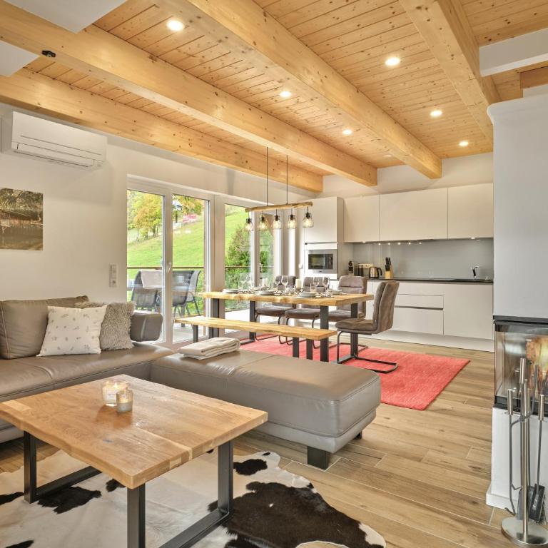 Penthouse Cassiopeia by AA Holiday Homes SKI IN SKI OUT - Apartment mit 3 Schlafzimmern und Bergblick - 1