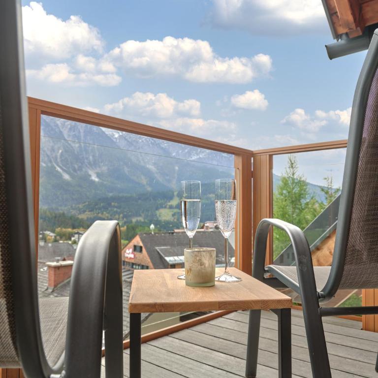 Penthouse Cassiopeia by AA Holiday Homes SKI IN SKI OUT - Apartment mit 3 Schlafzimmern und Bergblick - 58