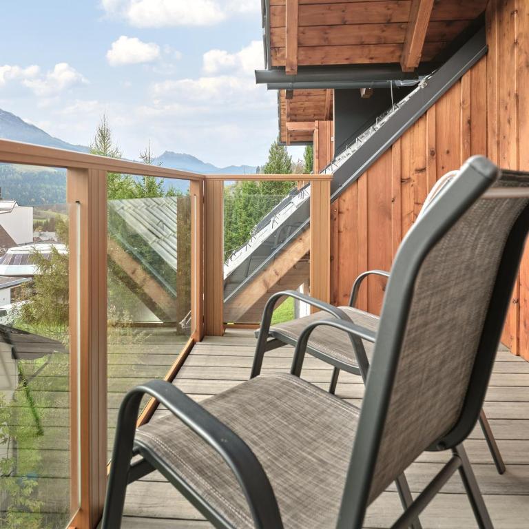 Penthouse Cassiopeia by AA Holiday Homes SKI IN SKI OUT - Apartment mit 3 Schlafzimmern und Bergblick - 60