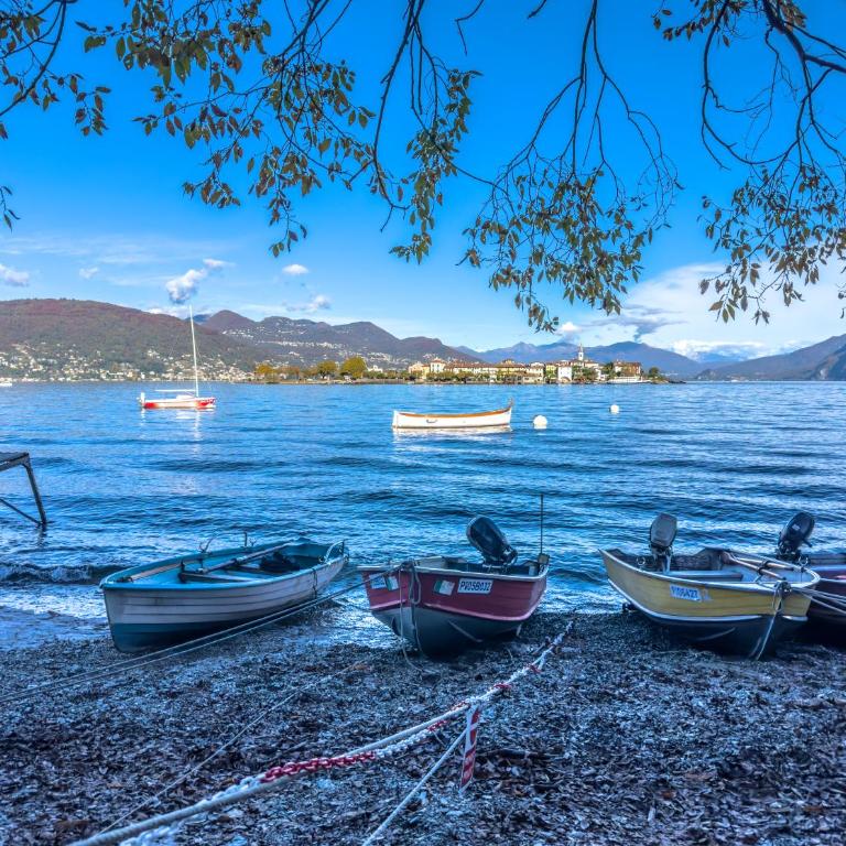 Appartamento vista Lago, giardino spiaggia a Stresa vista Isole Borromee e Golfo Borromeo - STRESAFLAT - Monolocale con Vista Lago - 14