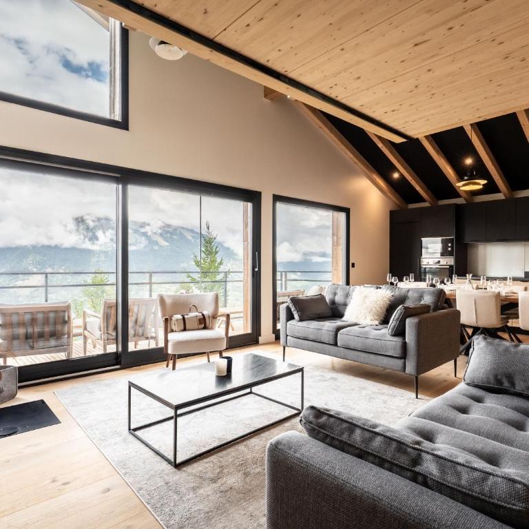 Chalet Neuf à La Plagne - 3Niv, 12pers, Sauna, Parking, WiFi - FR-1-755-40 - Chalet - 2