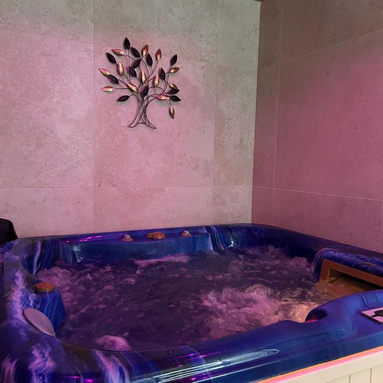 Suite Jasmine - Chambre Lit King-Size avec Baignoire Spa - 11