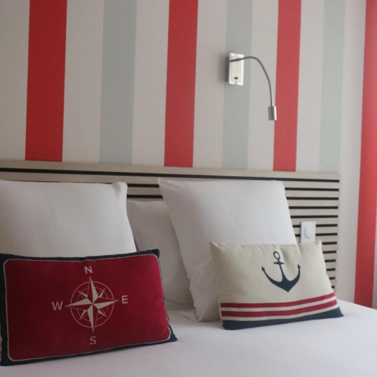 Hôtel The Originals Miramar, Royan Pontaillac - Chambre double standard avec vue sur la cour - 3
