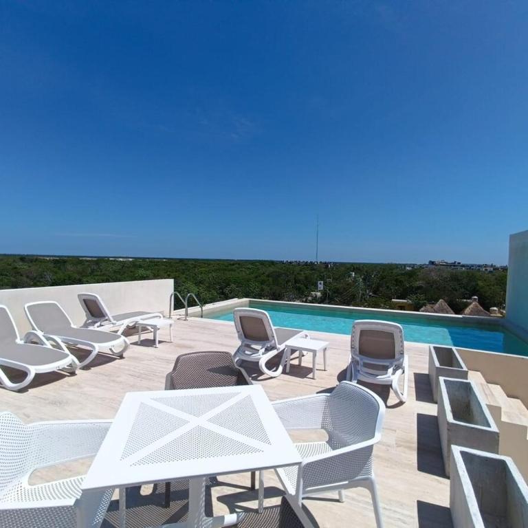 Brand-new Loft with Pool, Near Beach and Nightlife - Apartamento de 1 dormitorio - 21