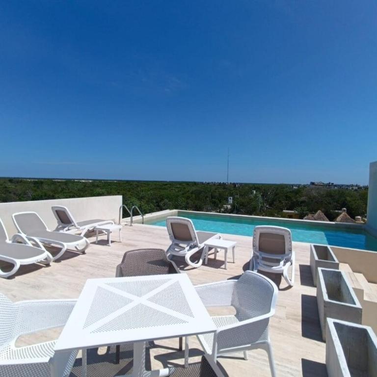 Brand-new Loft with Pool, Near Beach and Nightlife - Apartamento de 1 dormitorio - 33