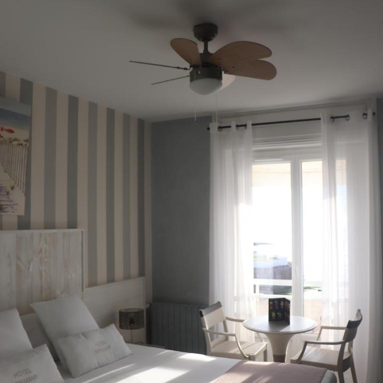 Hôtel The Originals Miramar, Royan Pontaillac - Chambre Double - Vue sur Mer - 2