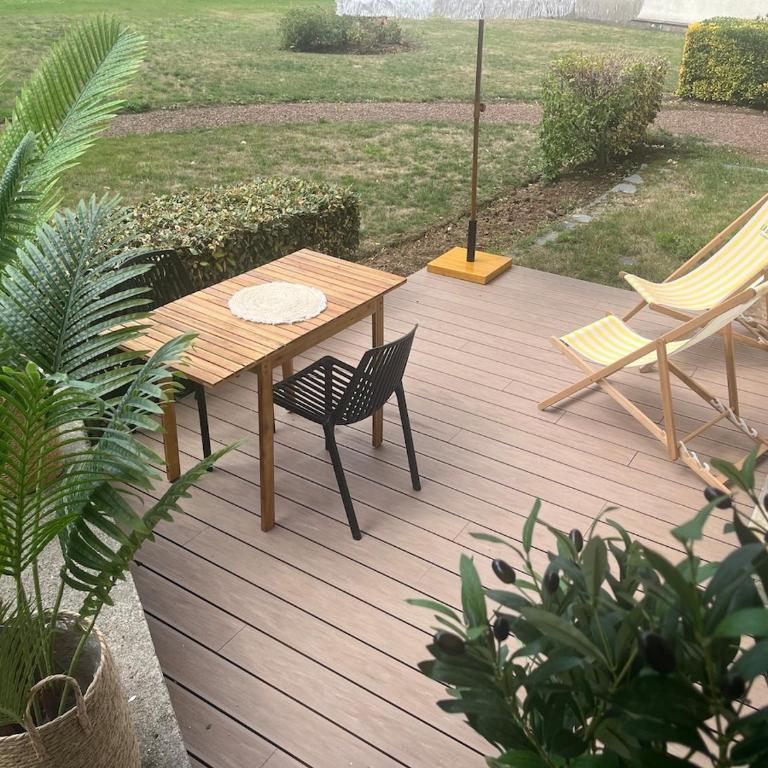 L'Escapade Studio proche de la mer - Studio mit Terrasse - 14