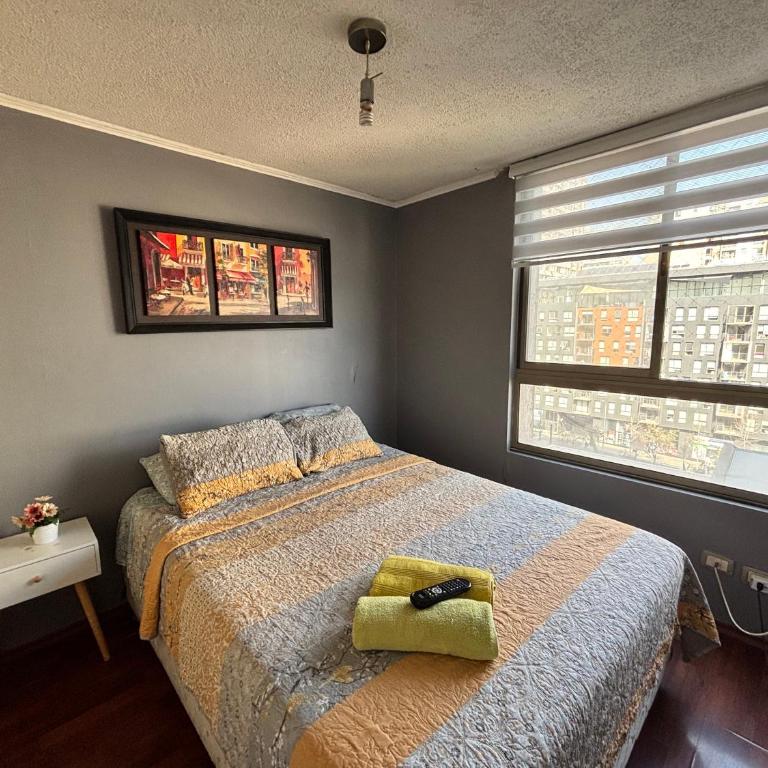 Departamento con estacionamiento santiago metro moneda - One-Bedroom Apartment - 1