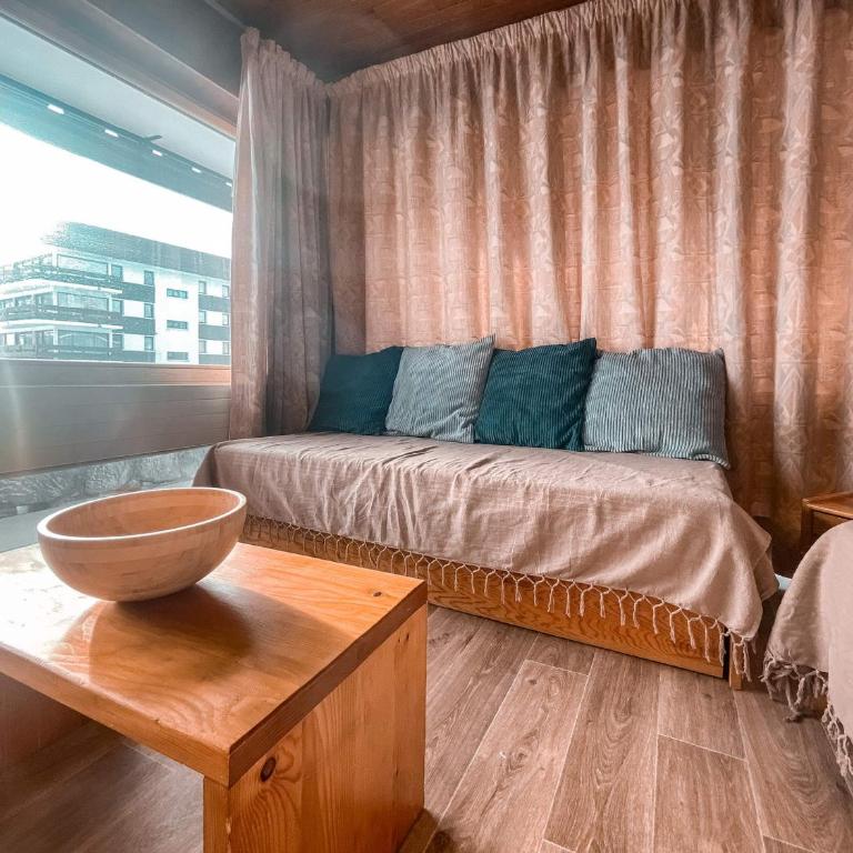 Studio fonctionnel 30m², 5 pers, vue pistes, balcon, Tignes - FR-1-411-1000 - Monolocale - 11