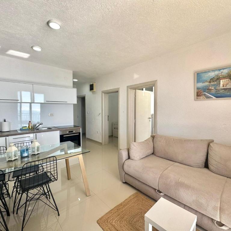 Calma Vista Apartments by Vila Vanja - Apartman sa 2 Spavaće Sobe, Balkonom i Pogledom na More - 5