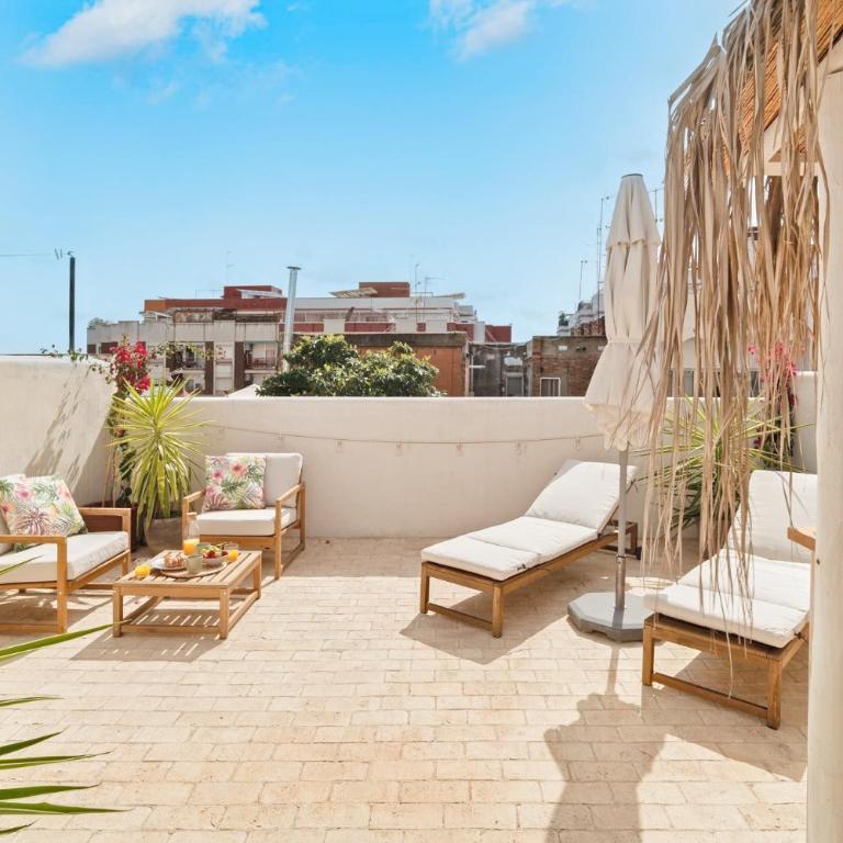 El Niu Apartamentos con terraza Camp Nou - Apartamento de 1 dormitorio con terraza - 1