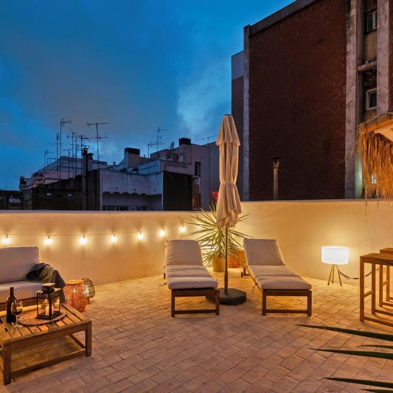 El Niu Apartamentos con terraza Camp Nou - Apartamento de 1 dormitorio con terraza - 4