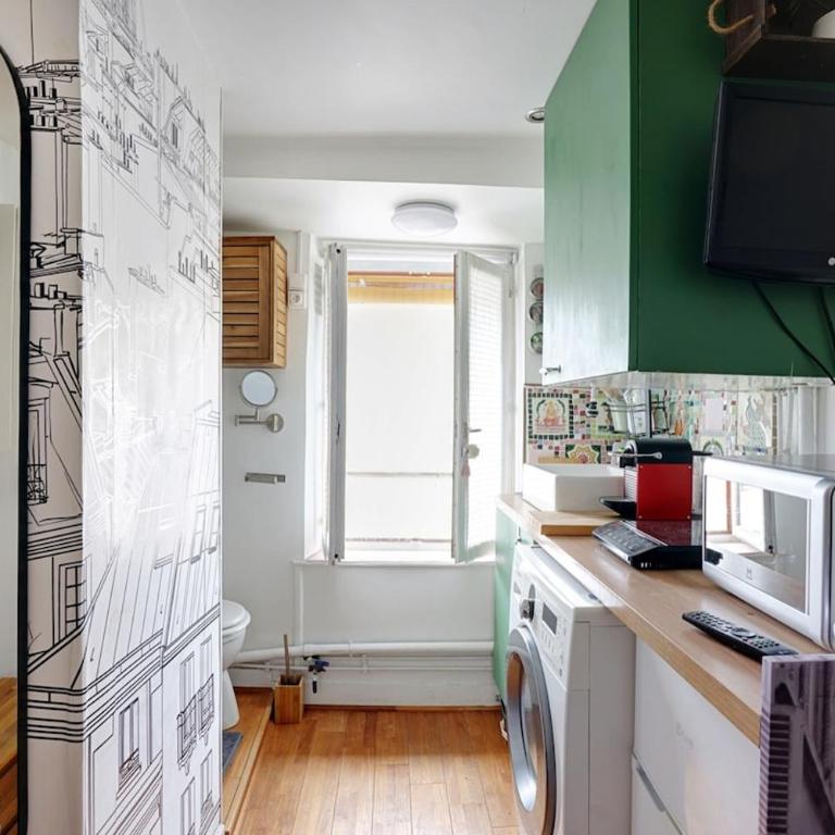 Cute boudoir studio - heart of Bastille - Apartamento de 1 dormitorio - 2