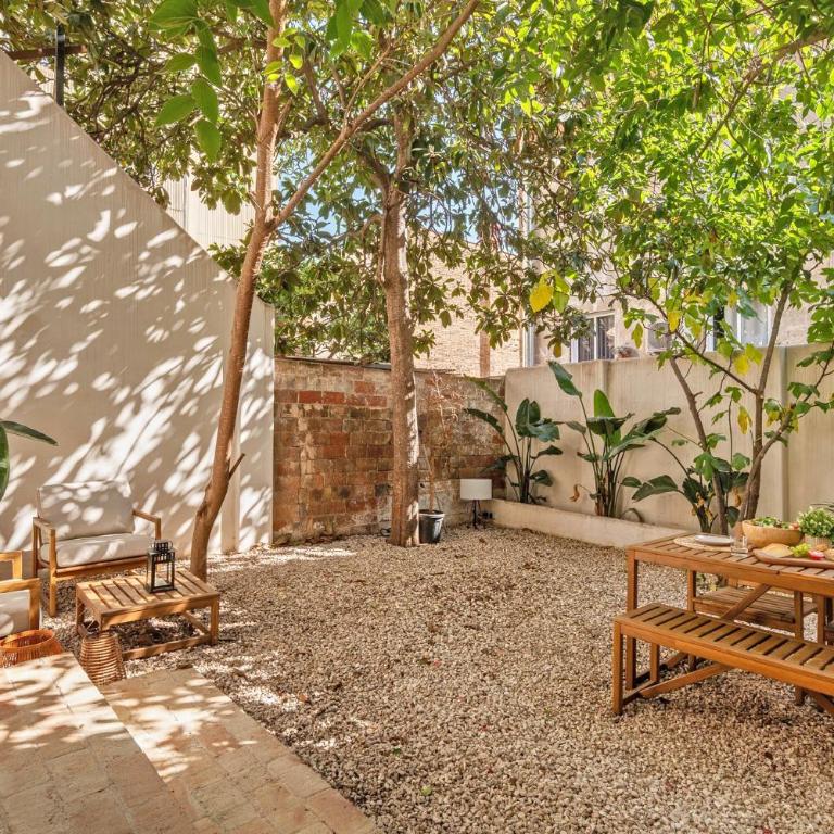 El Niu Apartamentos con terraza Camp Nou - Apartamento de 1 dormitorio con jardín - 4