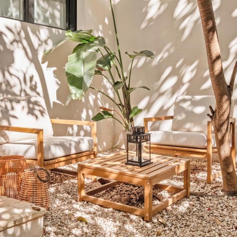 El Niu Apartamentos con terraza Camp Nou - Apartamento de 1 dormitorio con jardín - 5
