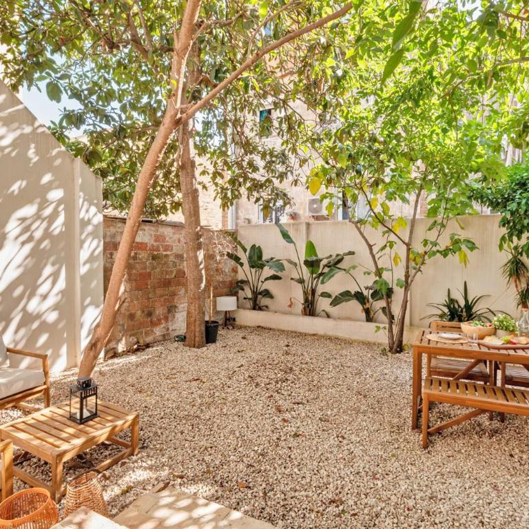 El Niu Apartamentos con terraza Camp Nou - Apartamento de 1 dormitorio con jardín - 9