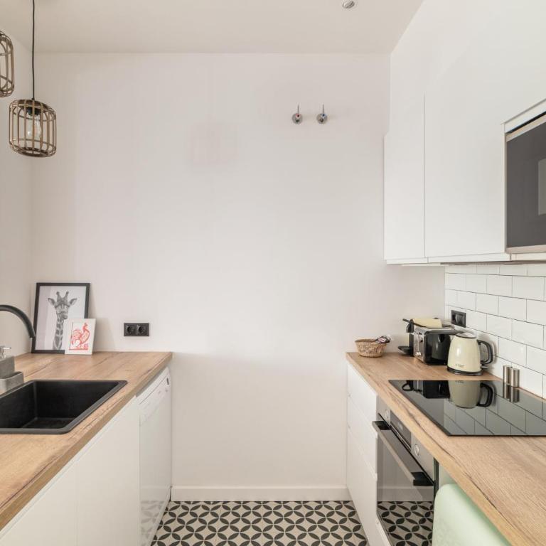 El Niu Apartamentos con terraza Camp Nou - Apartamento de 1 dormitorio con jardín - 16
